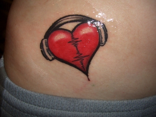 Cool Heart Tattoo