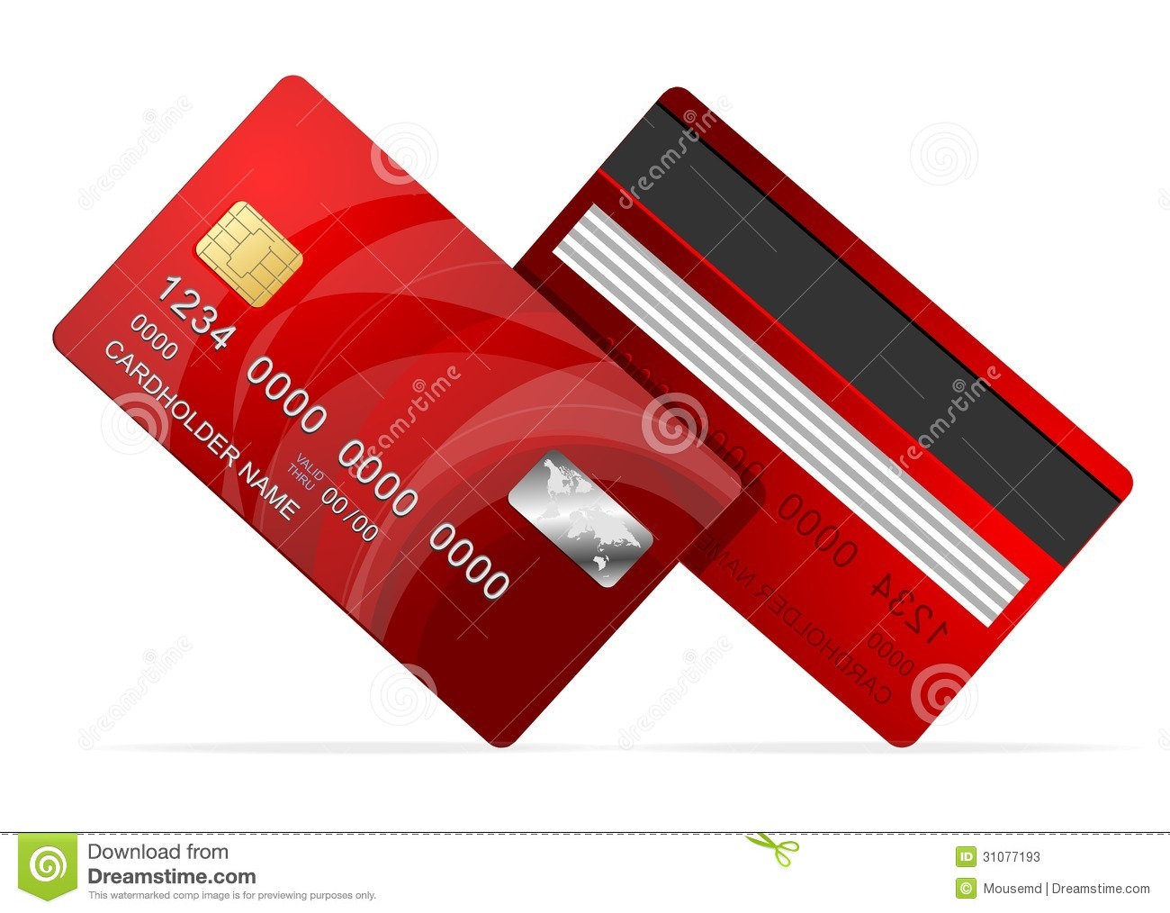 Credit Card Icons Vector
