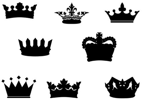 Crown Silhouette Vector