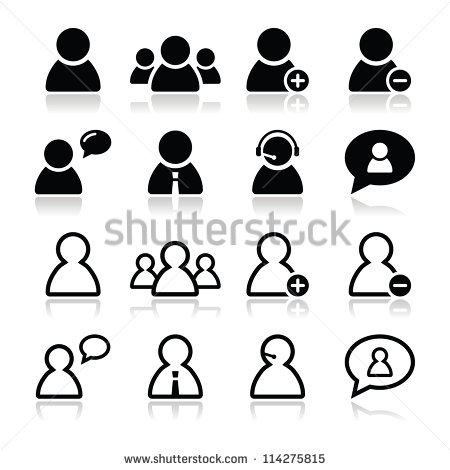 19 Customer Icon Vector Images
