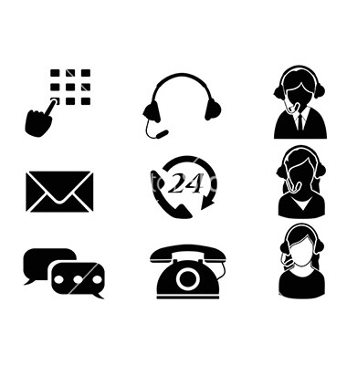 Customer Service Icon Vector