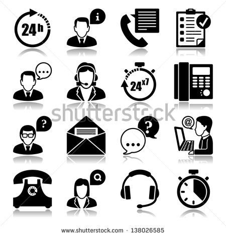 Customer Service Icon Vector