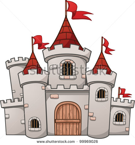 Cute Cartoon Castle