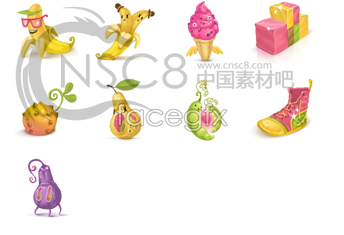 Cute Cartoon Desktop Icons Cute Cartoon Desktop Icons