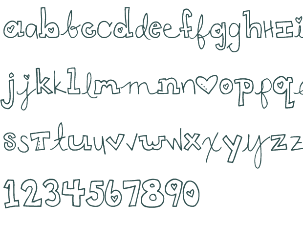 Cute Handwriting Fonts Bubble Cute Handwriting Fonts Bubble