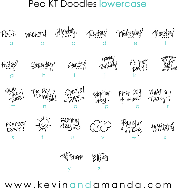 Cute Handwriting Fonts