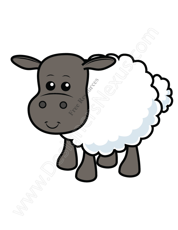 Cute Sheep Clip Art Free