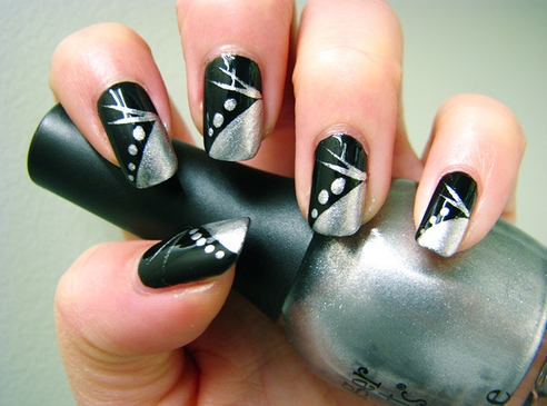 Dark Nail Art Designs