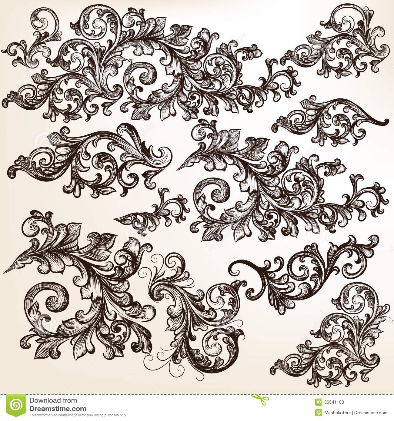 Decorative Swirl Vector