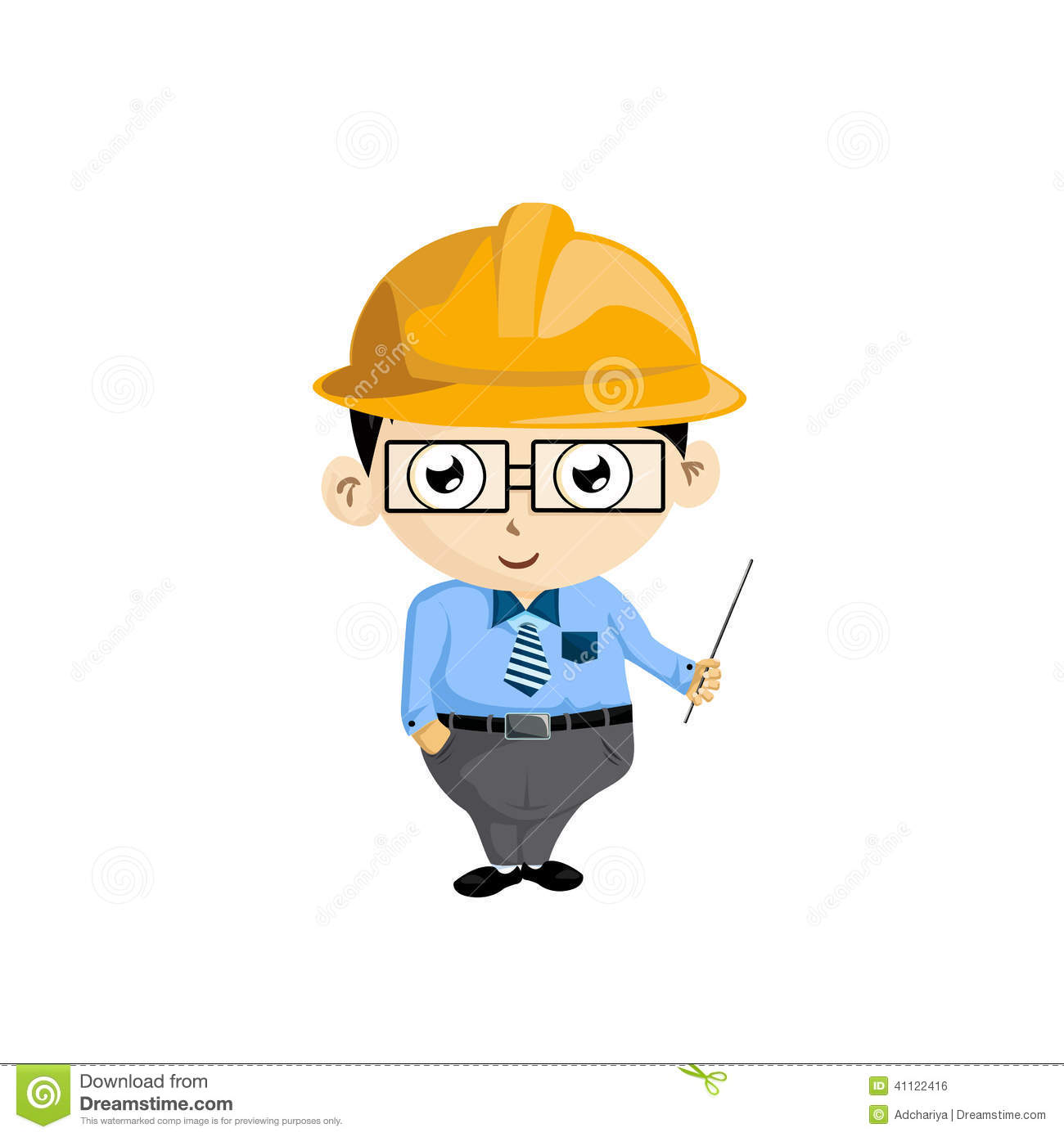 Engineer Cartoon No Background