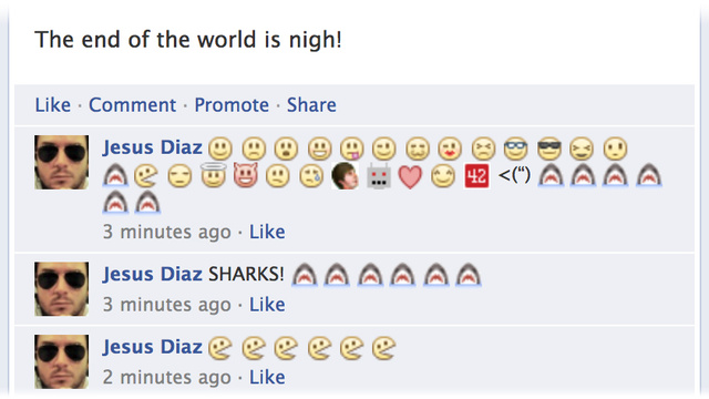 Facebook Comment Emoticons