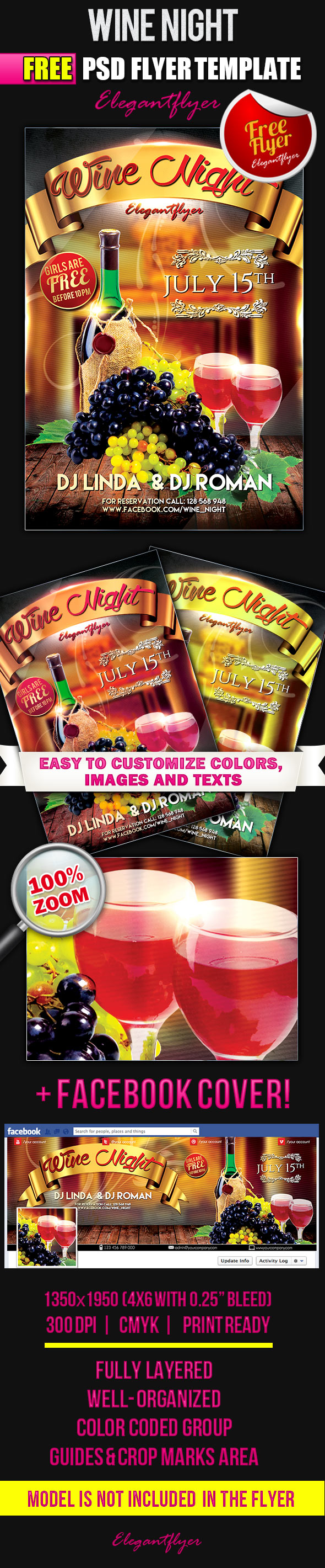 Facebook Cover PSD Template Free Facebook Cover PSD Template Free