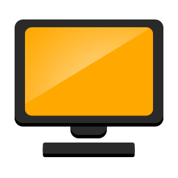 Flat Computer Icon