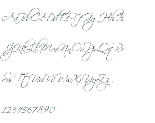 Font Scriptina Regular