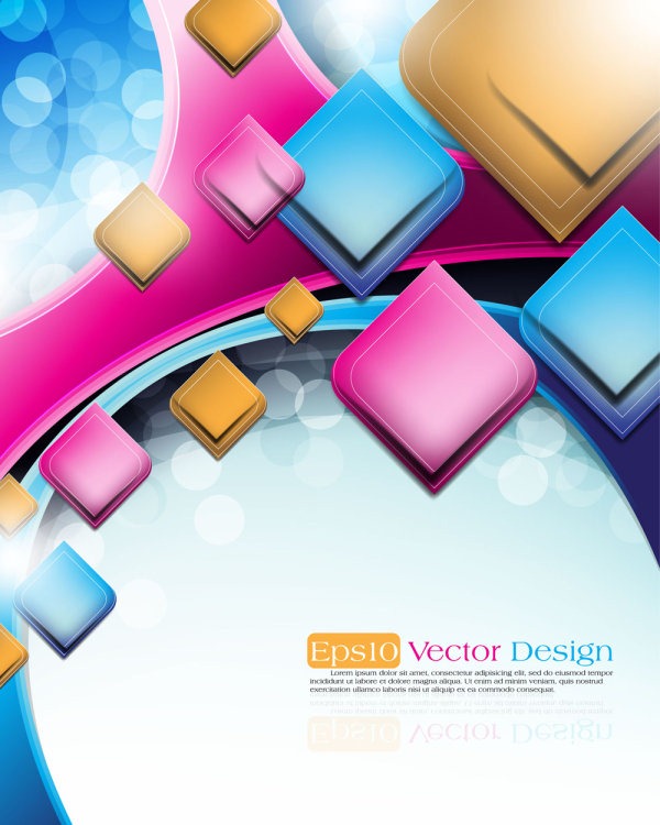 Free Abstract Vector