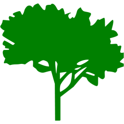 Free Black and White Tree Icon