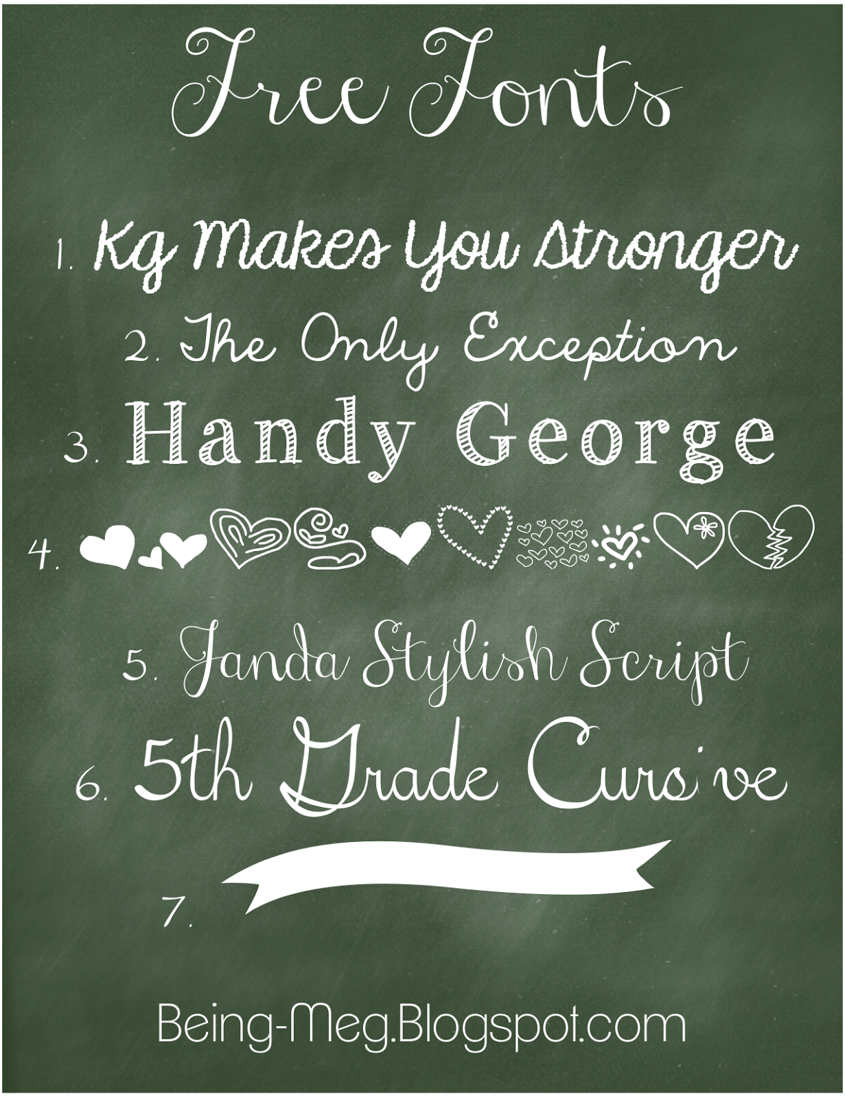 Free Chalkboard Fonts