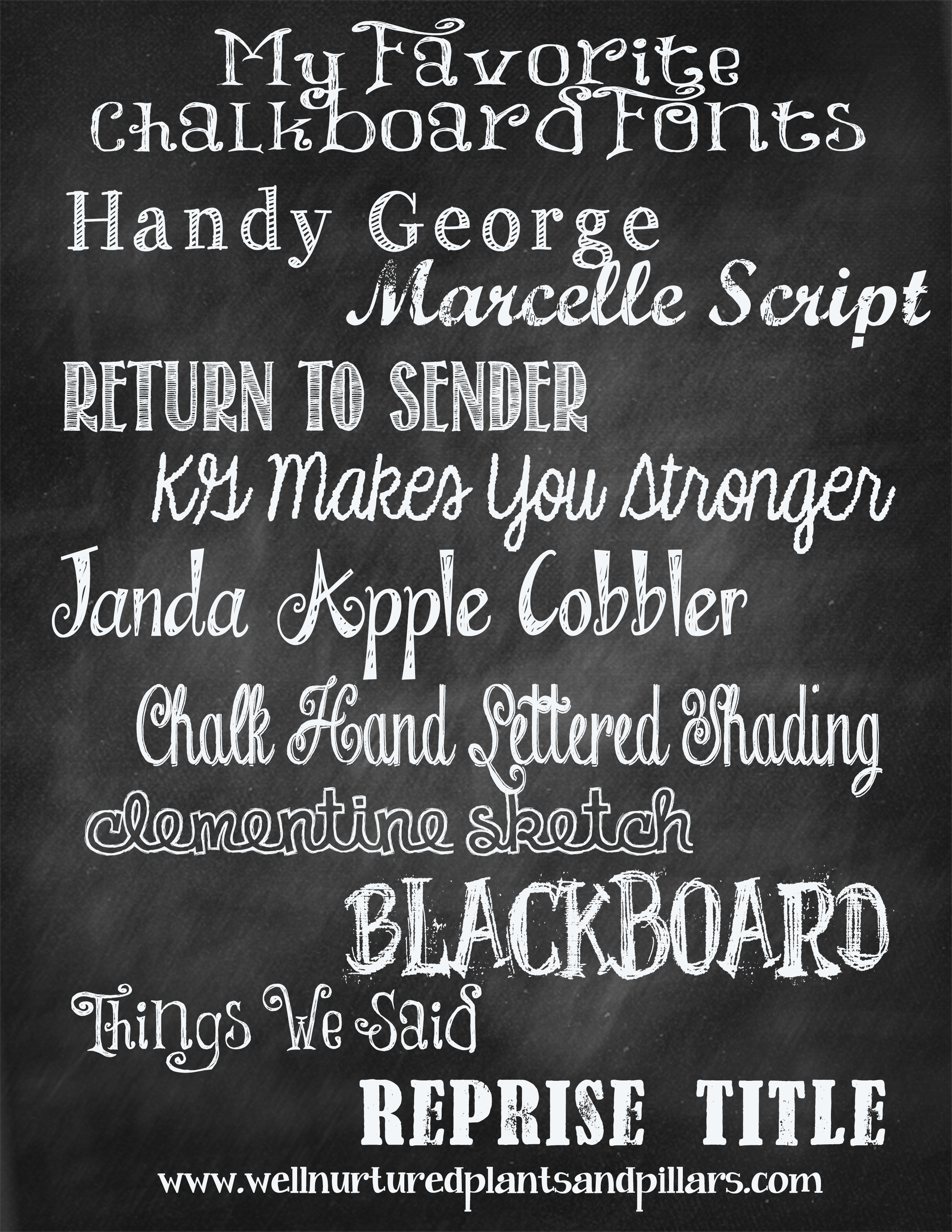 Free Chalkboard Fonts Free Chalkboard Fonts