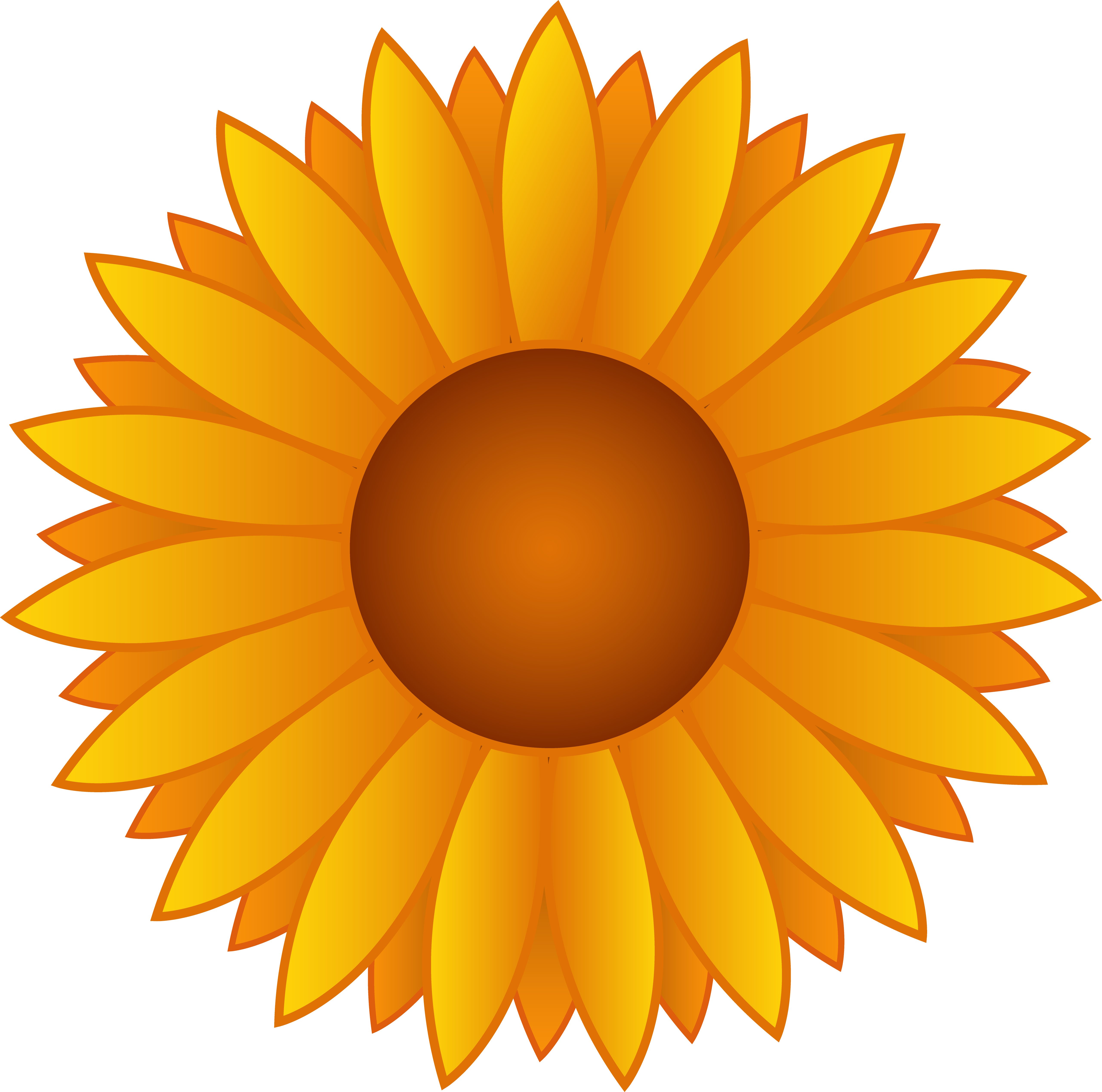 Free Clip Art Flowers Sunflowers