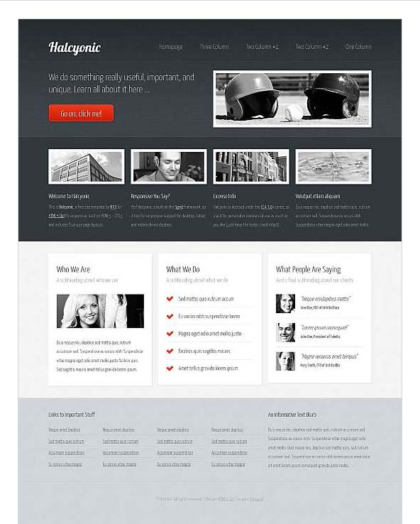 Free Dreamweaver Website Templates