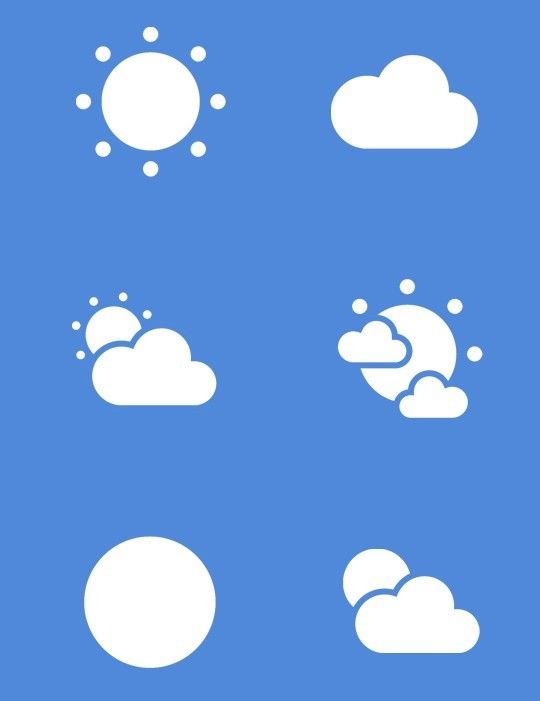 Free Flat Icons Weather