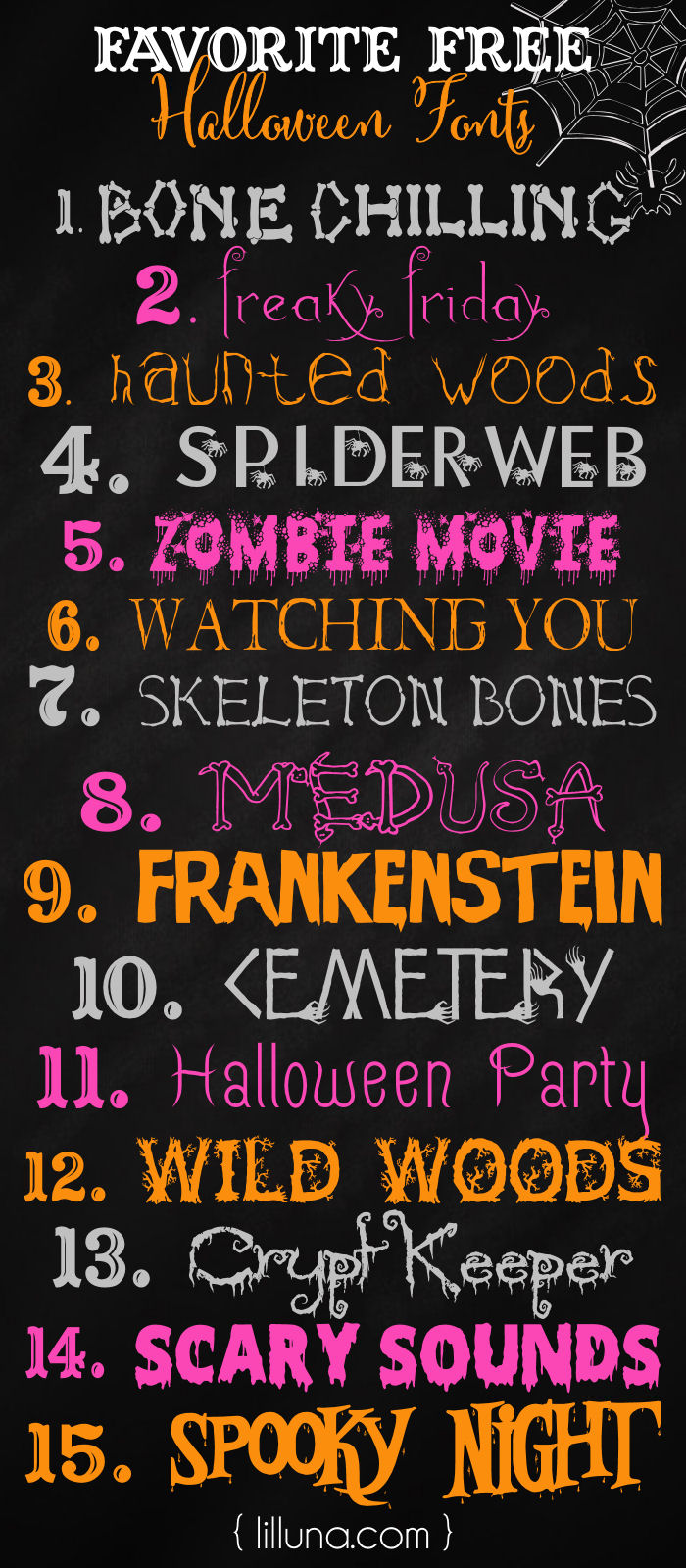 Free Halloween Fonts