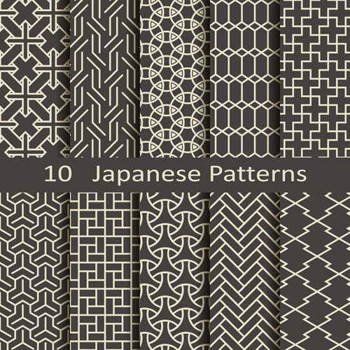 Free Japanese Vector Patterns