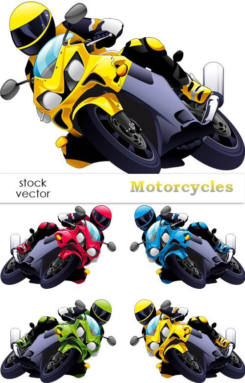 Free Motorcycle Vector Graphics