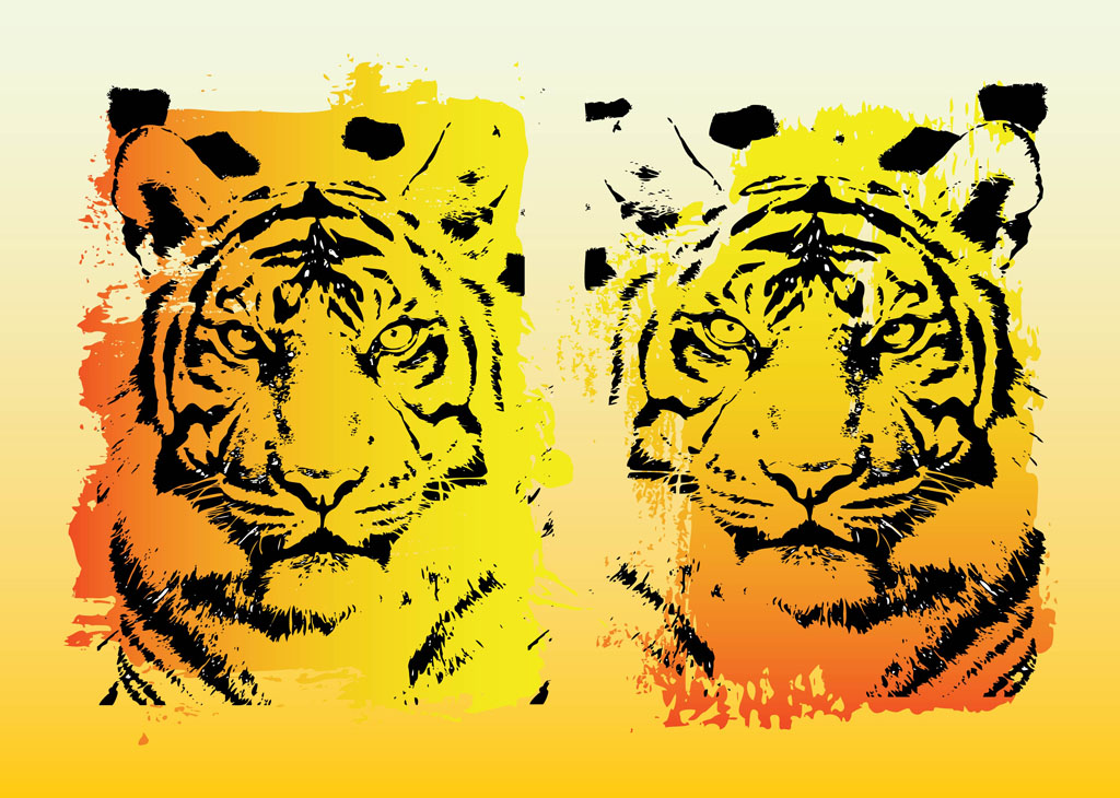 Free Tiger Vector Art