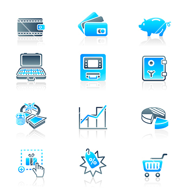 Free Vector Financial Icons