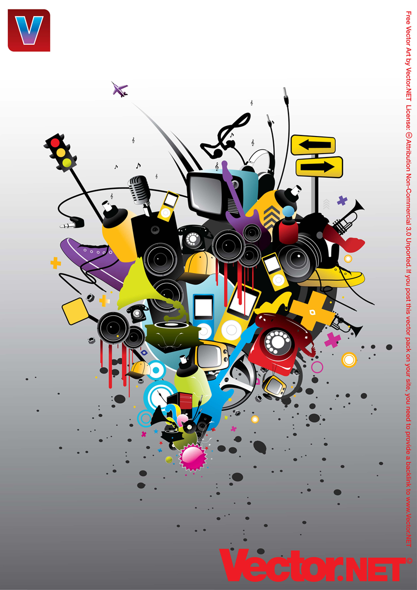 15 Music Vector Graphics Images