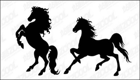 Free Vector Horse Silhouettes