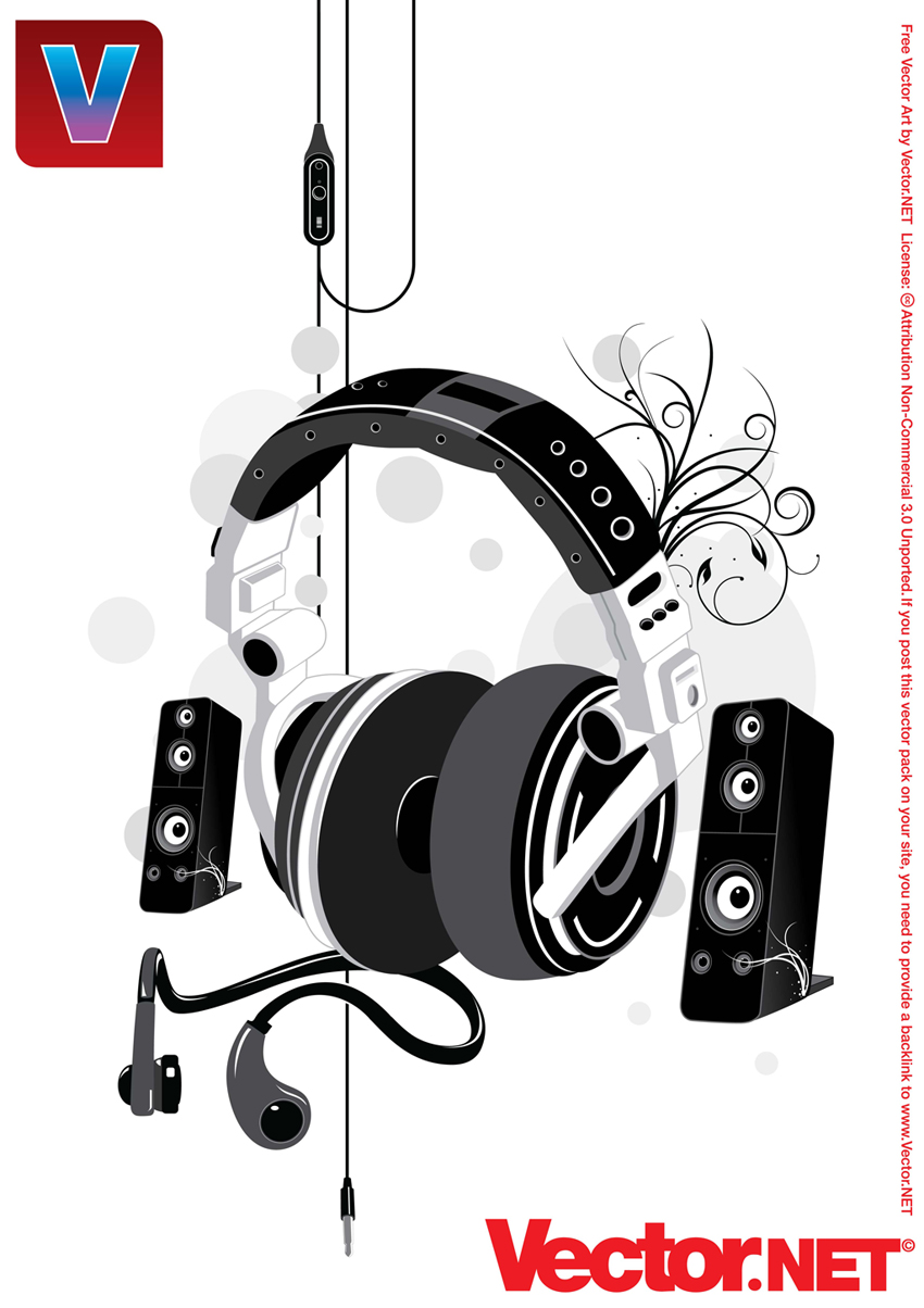 music clip art vector file - photo #20