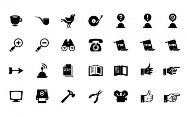 Free Vector Web Icons