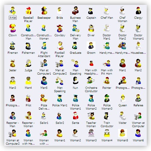 Free Visio People Shapes Free Visio People Shapes