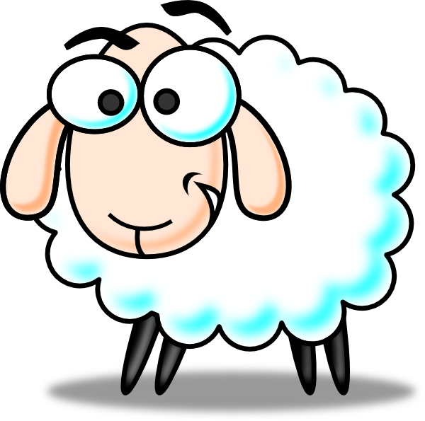 Funny Sheep Clip Art Free