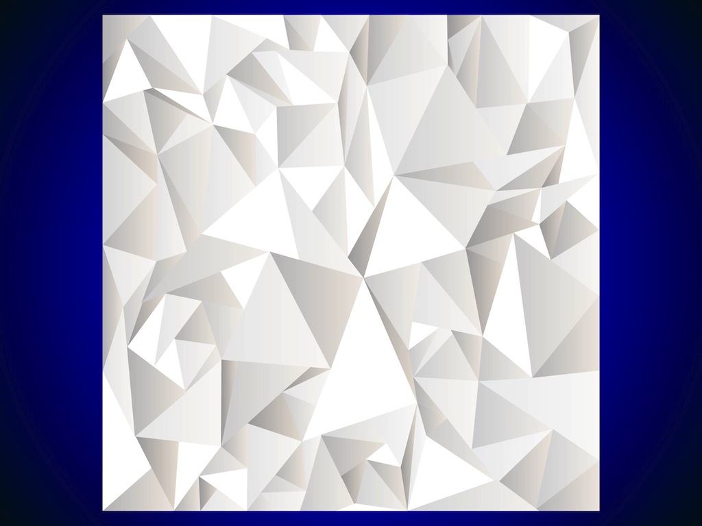 6 Abstract Vector Polygon Images