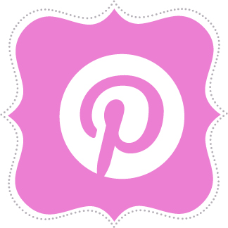 Girly Social Media Icons Pink