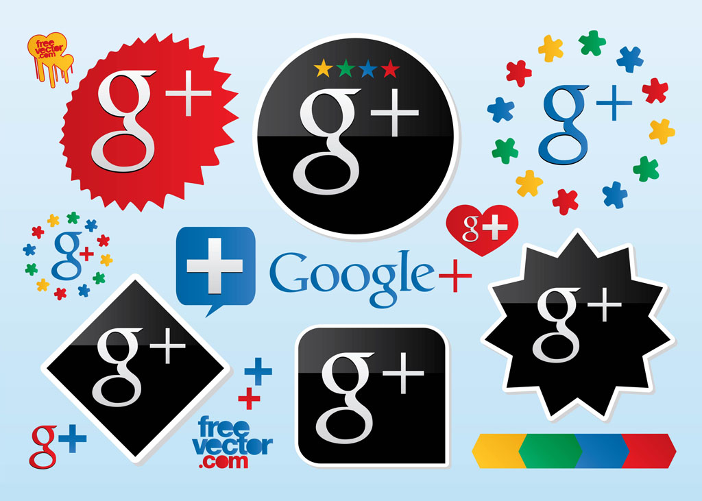 Google Plus Logo Vector Free Google Plus Logo Vector Free