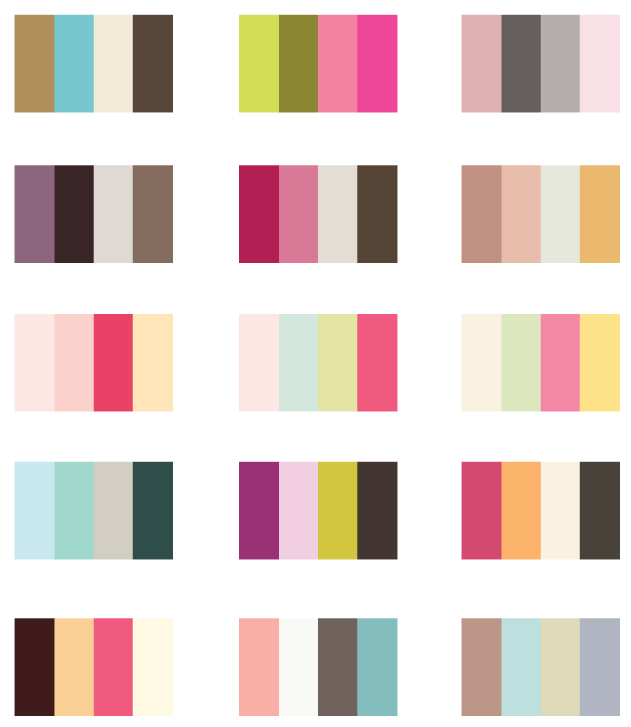 Graphic Design Color Palette Combinations