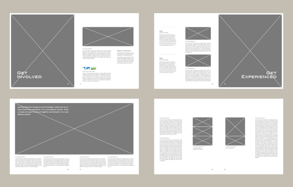 Graphic Design Print Portfolio Layouts