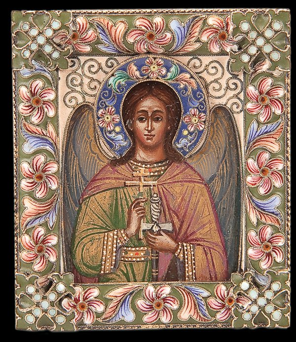 Guardian Angel Icon Russian