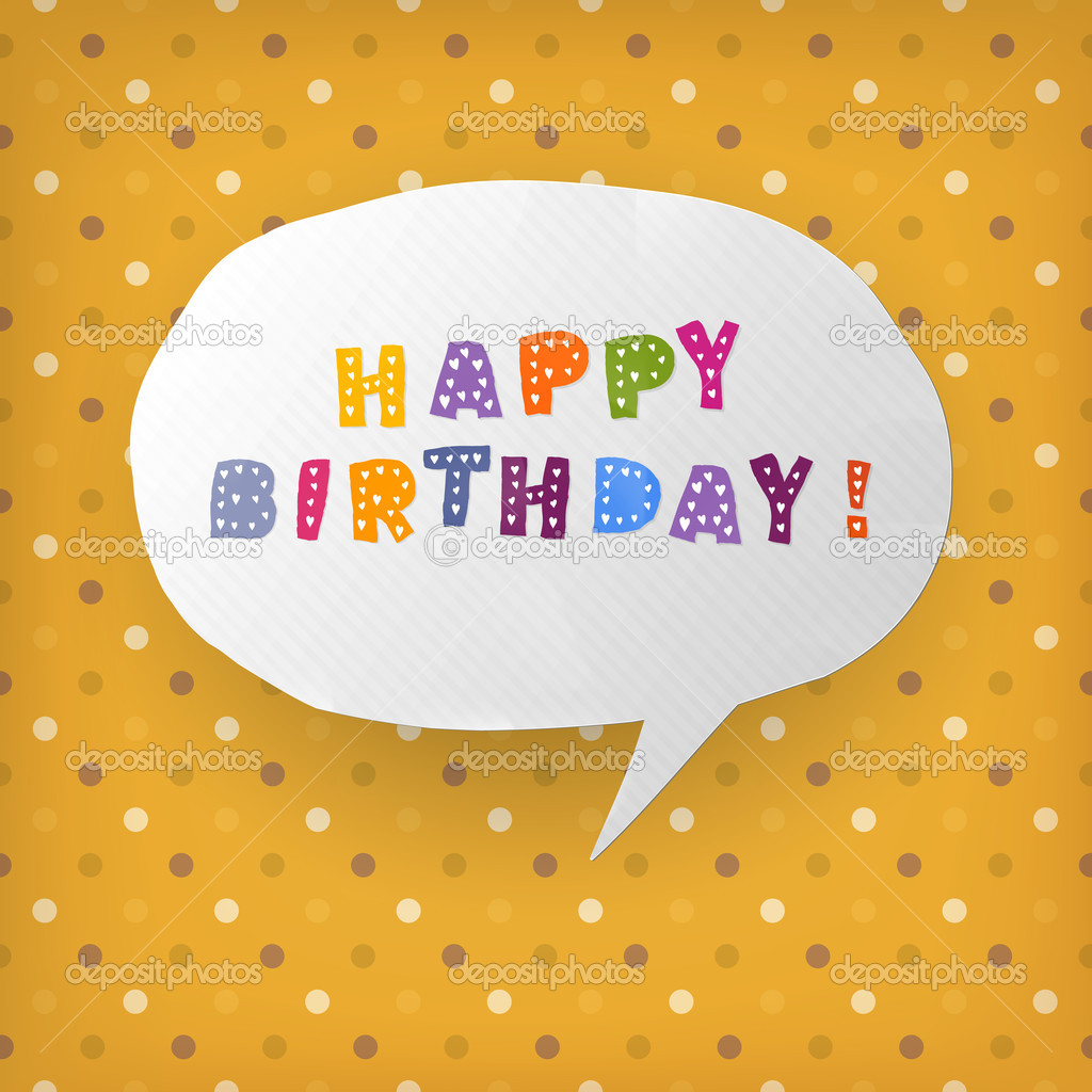 Happy Birthday Gift Card Template