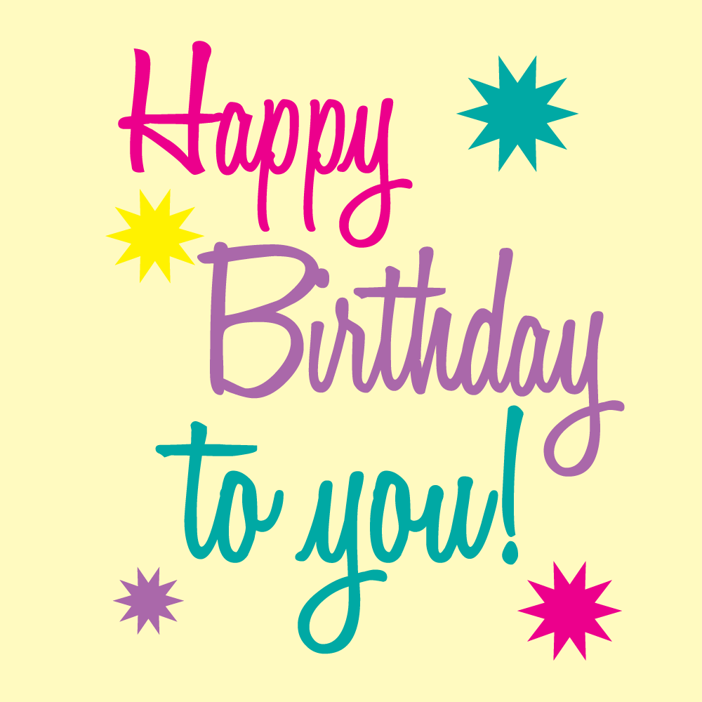 16 Photos of Happy Birthday Graphics Free