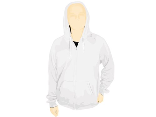 Hoodie Template PSD