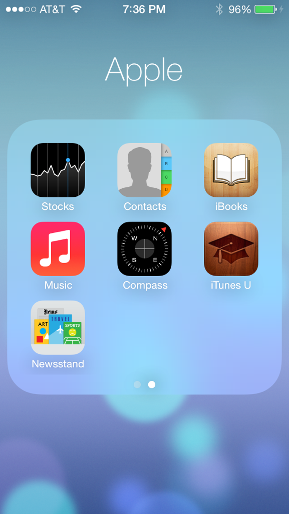 iOS 7 Newsstand App Icon