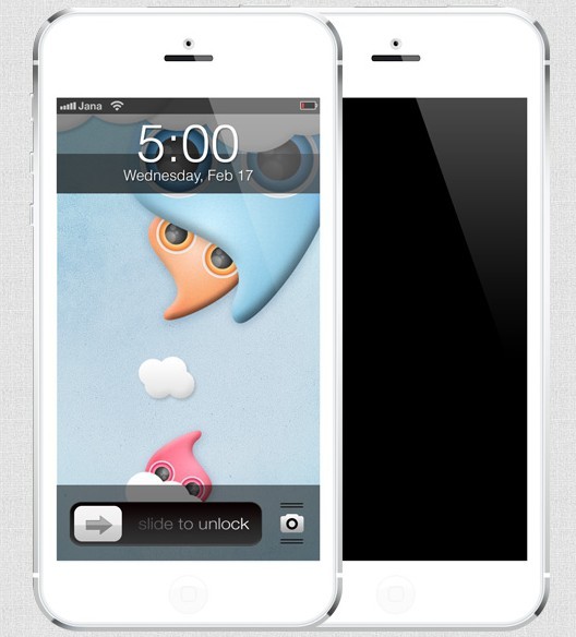 iPhone 5 Template