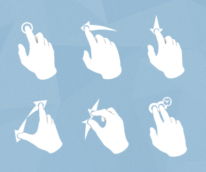 Iphone-Gesture-Icons