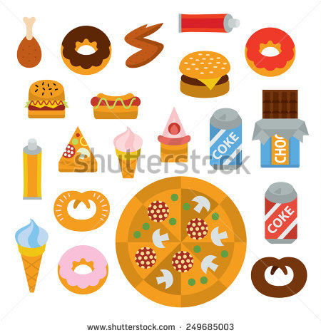 Junk-Food Vector