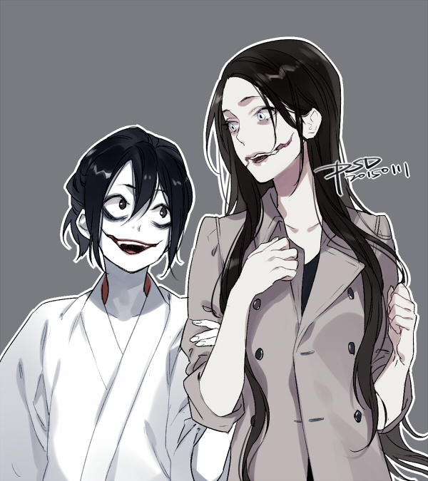 Kuchisake-onna and Jeff the Killer